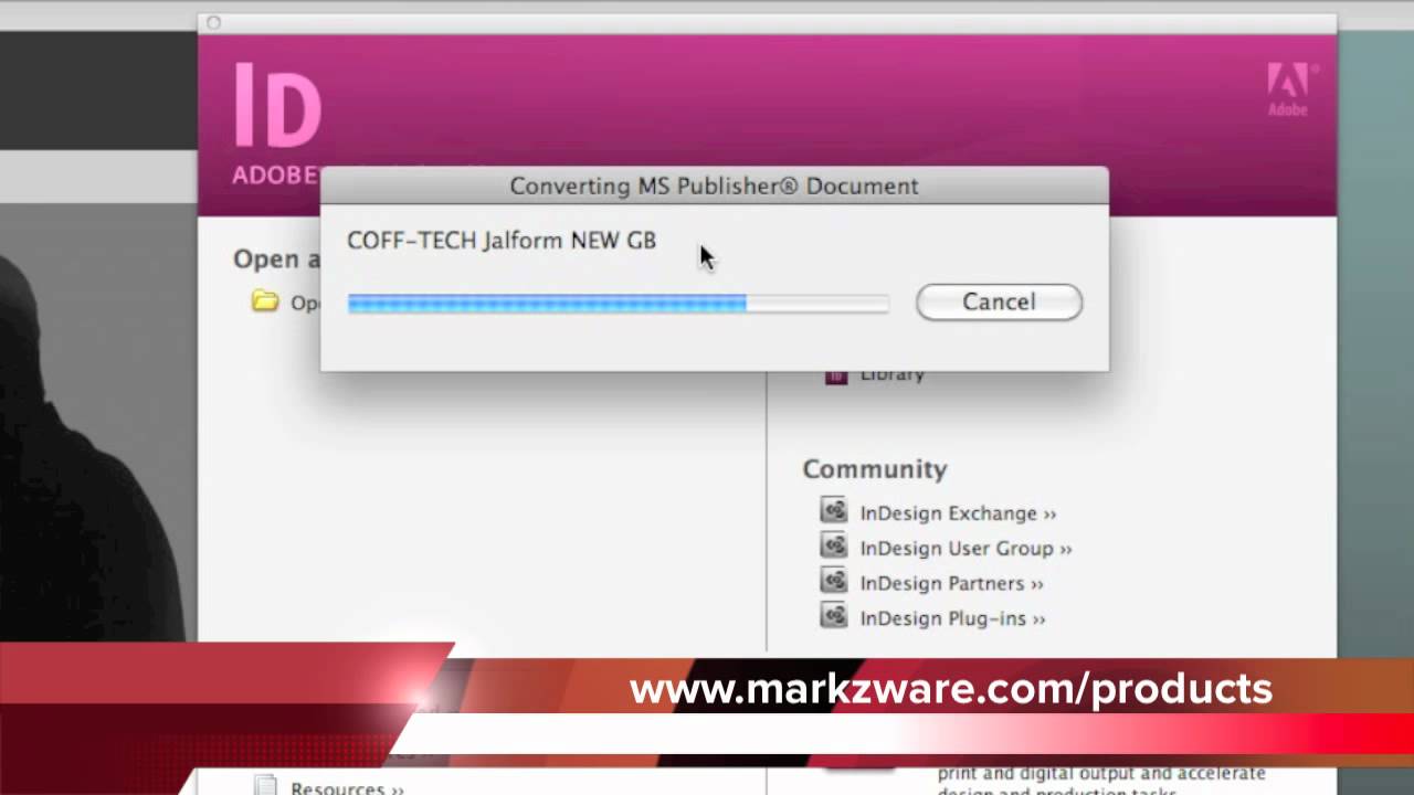 convert publisher to indesign free